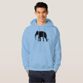 Veste À Capuche Éléphant de Siamese (Devant entier)