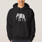 Veste À Capuche Éléphant de Siamese (Devant)