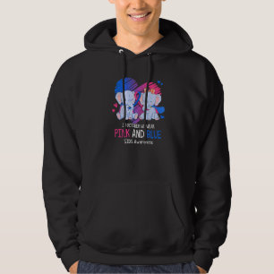 Veste À Capuche Elephant En Octobre Nous Portons Des Pies Rose Et