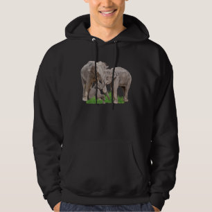 Veste À Capuche Elephant Family Zookeeper Zoologiste Faune Safa