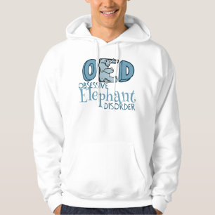 Veste À Capuche Éléphant mignon hanté