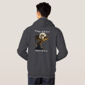 Veste À Capuche Élevage de dragon de fer (Dos entier)