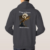Veste À Capuche Élevage de dragon de fer (Dos)