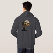 Veste À Capuche Élevage de dragon de fer (Dos entier)