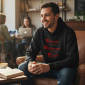 Veste À Capuche Élever Autonomiser Exceller – Autonomisation Rouge