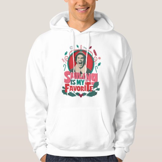 Veste À Capuche Elf - Sourire est mon préféré (Devant)