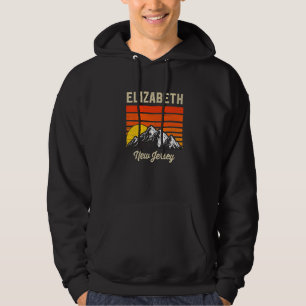 Veste À Capuche Elizabeth New Jersey Hometown City State Usa