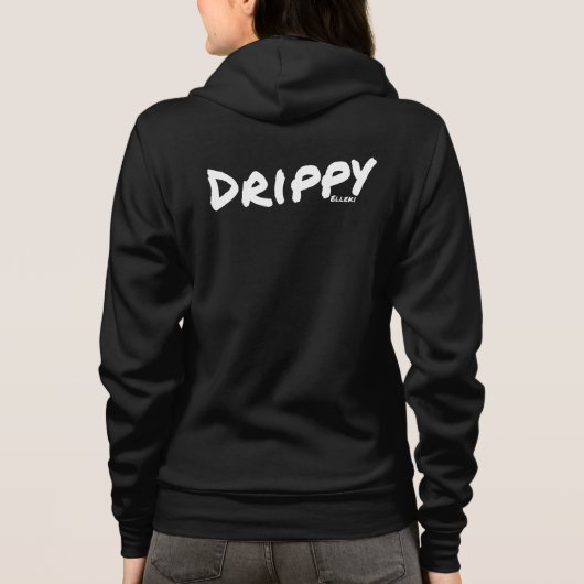 Veste À Capuche Elleki Drippy (Blanc) (Dos)