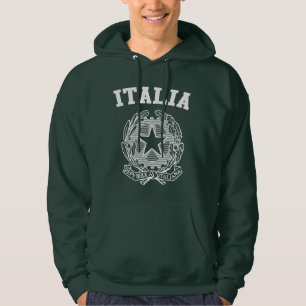 Veste À Capuche Emblème de l'Italie