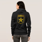 Veste À Capuche Emblème du Maroc (Dos entier)