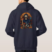 Veste À Capuche Emblème Roche du crâne (Dos)