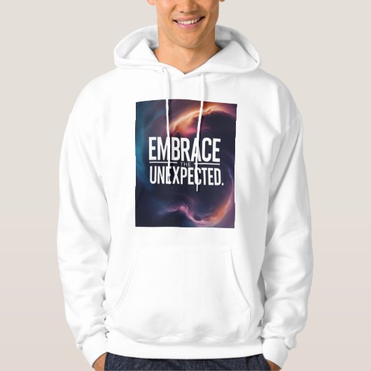 Veste À Capuche Embrasser l'inattendu (Devant)