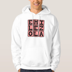 Veste À Capuche Emile Zola, écrivain français