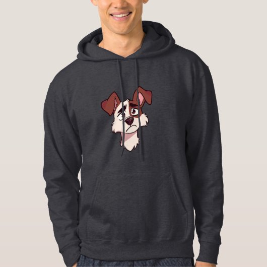 Veste À Capuche Emotional Dog Illustration Hoodie (Devant)