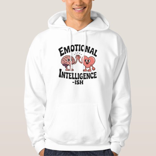 Veste À Capuche Emotional Intelligence-ish | Imperfect Wisdom Mood (Devant)