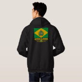 Veste À Capuche Empire du Brésil (Dos entier)