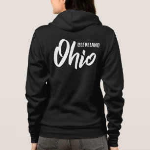 Veste À Capuche Emplacement personnalisé & Texte Ohio