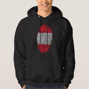 Veste À Capuche Empreinte digitale Autriche