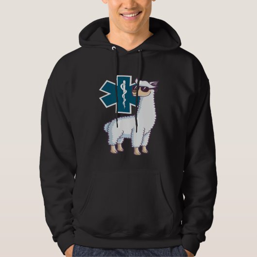 Veste À Capuche EMT conception Trauma Llama EMS Paramètre (Devant)