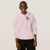 VESTE À CAPUCHE EN FORME DE TRANCHE DE PIZZA HALLO (Devant entier)