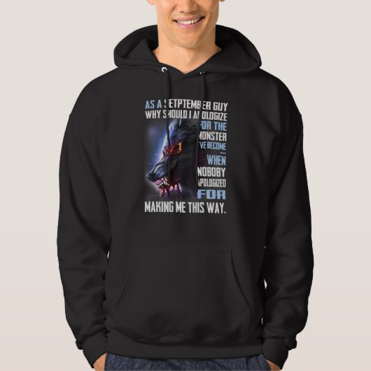 Veste À Capuche En Septembre Pourquoi Devrais-Je M'Excuser Pour Le (Devant)