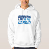 Veste À Capuche En Tard, C'Est Mon Cardio (Devant)