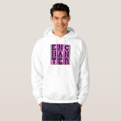 Veste À Capuche Enchanteur, École de Magicien (Devant entier)