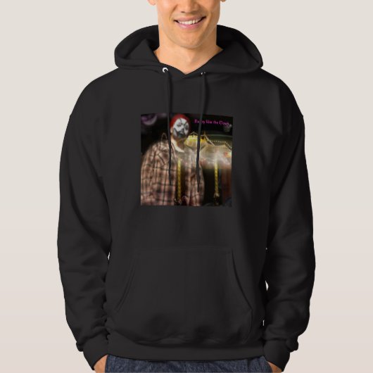 Veste À Capuche Énergie heureuse le clown (Devant)