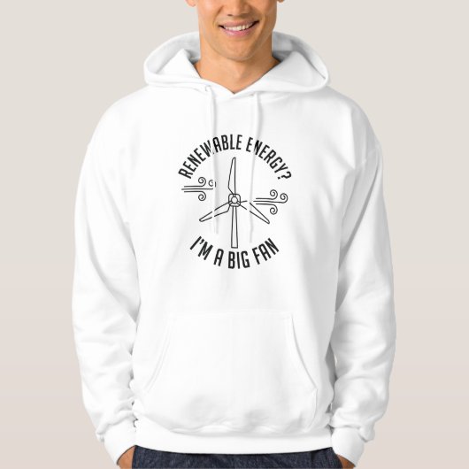 Veste À Capuche Énergie renouvelable (Devant)