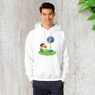 Veste À Capuche Enfant Jouer au basket-ball avec Hoop Fun Sports