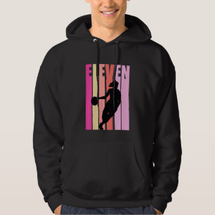 Veste À Capuche Enfants Basketball 11e anniversaire Enfants Filles