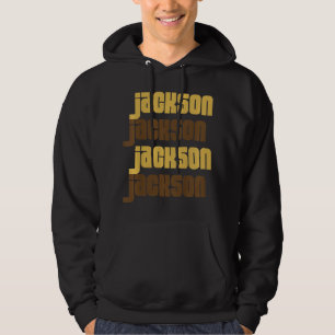 Veste À Capuche Enfants Cool Jackson Nom Enfants Garçons Enfants J