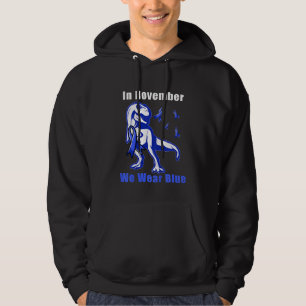 Veste À Capuche Enfants En Novembre Nous Portons Bleu T Rex Toddle