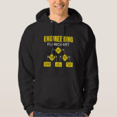 Veste À Capuche Engineering Flowchart Engineer (Devant)