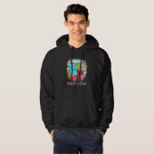 Veste À Capuche Enseignant de 4e année 4e année Retour à l'école (Devant entier)