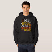 Veste À Capuche Enseignant de 4e année Faboolous Halloween (Devant entier)