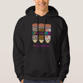 Veste À Capuche Enseignant de 6e année Enseigner Amour Inspirer Cr