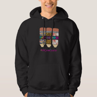 Veste À Capuche Enseignant de 6e année Enseigner Amour Inspirer Cr