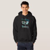 Veste À Capuche Enseignant de congé d'été (Devant entier)