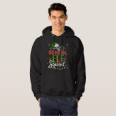 Veste À Capuche Enseignant de Noël de l'Elf Squad (Devant entier)
