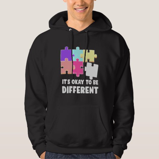 Veste À Capuche Enseignant drôle d'autisme (Devant)