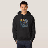 Veste À Capuche Enseigner aux futurs leaders de la planète spatial (Devant entier)