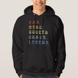 Veste À Capuche Entraîneur de football papa