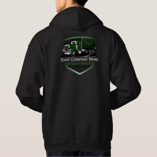 Veste À Capuche Entreprise de Transport de Camionnage Professionne