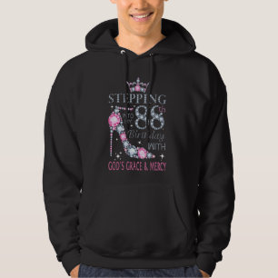 Veste À Capuche Entrez dans mon 88e anniversaire avec la grâce de