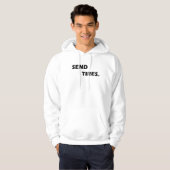 VESTE À CAPUCHE ENVOYER PNEUS (Devant entier)