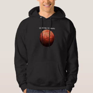 Veste À Capuche Envoyez-Moi Sur Mars Pour La Planète Rouge De L'As