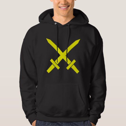 Veste À Capuche Épées Croisées (Devant)