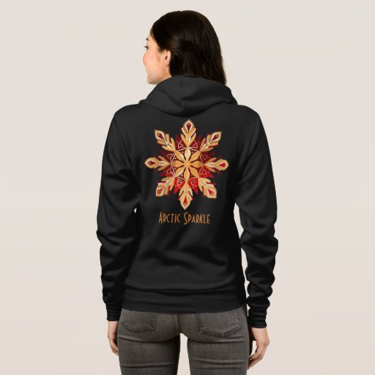 Veste À Capuche Éperche arctique (Dos entier)