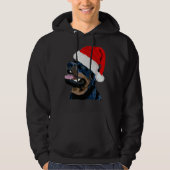 Veste À Capuche Epic de Noël Rottweiler (Devant)
